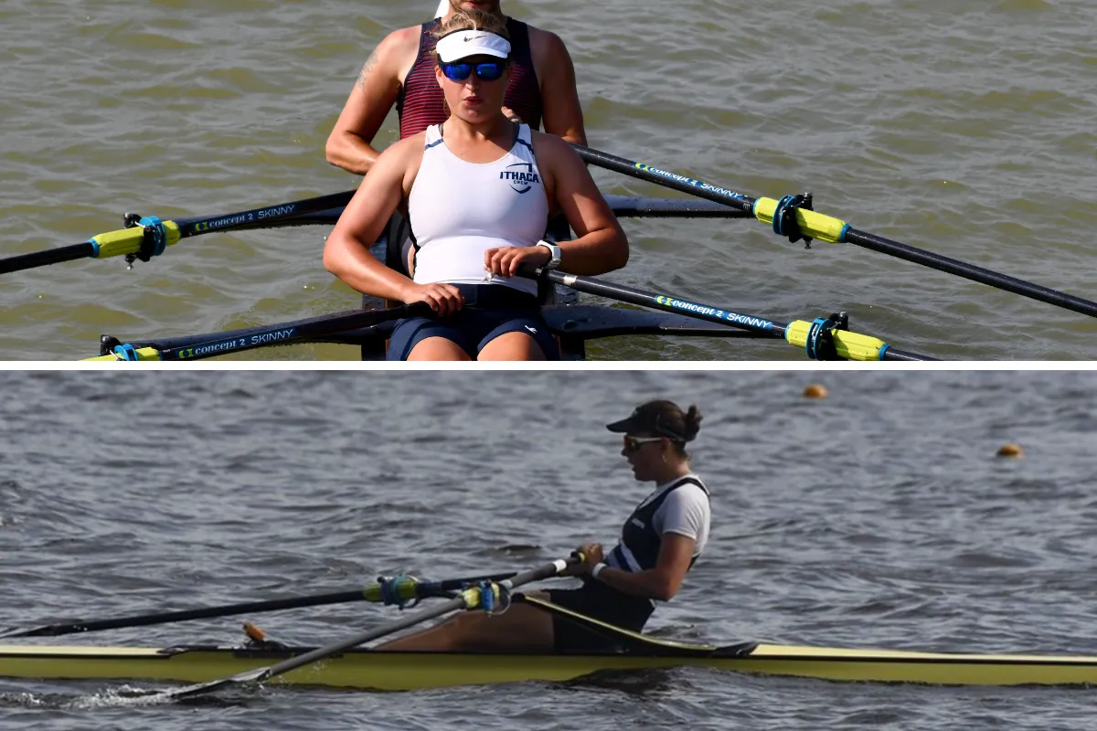 Pearl Outlaw and Savannah Brija on the bottom