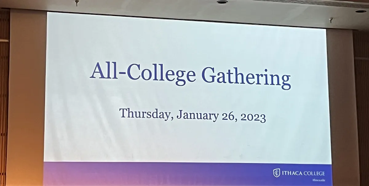 all-college gathering