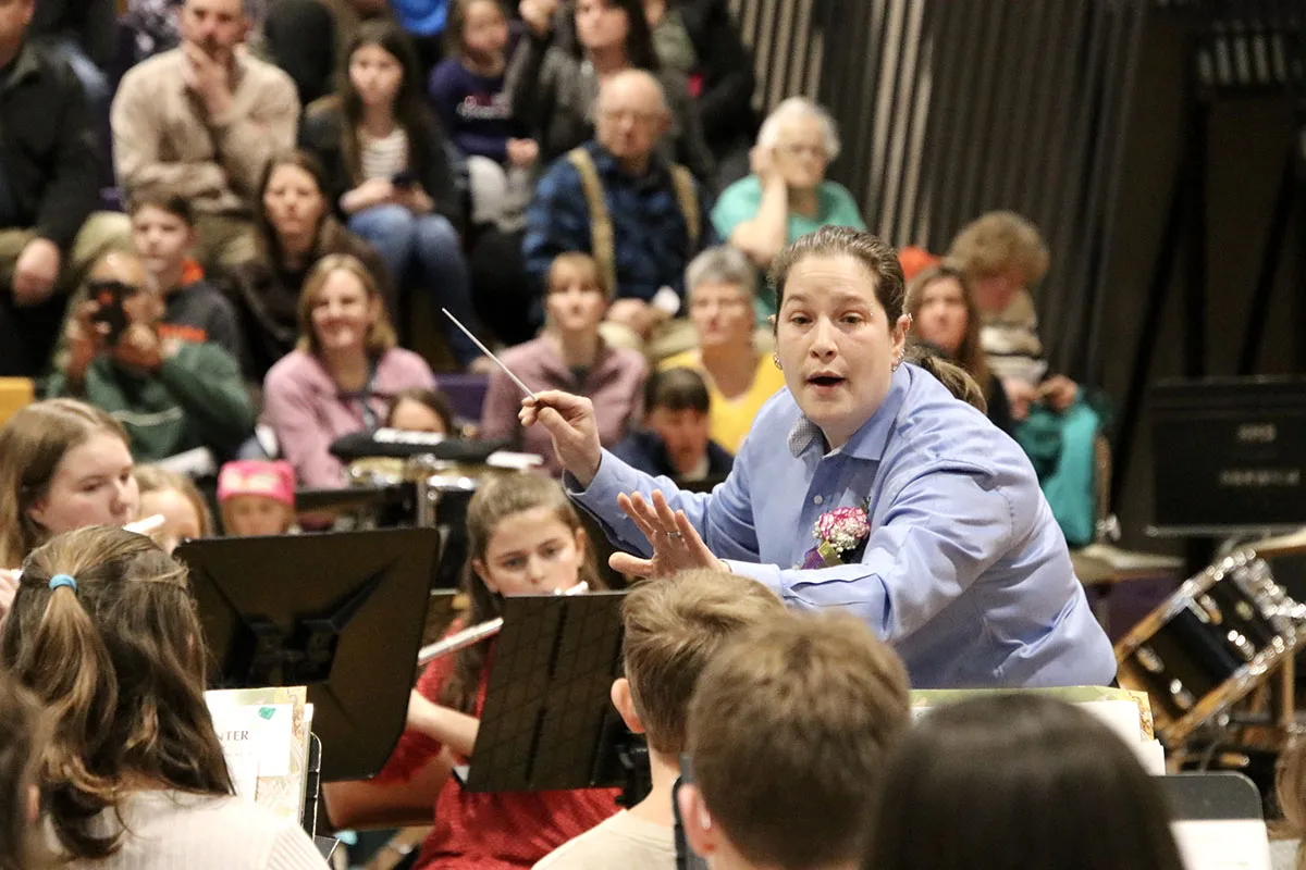 Heather Rosner Conducting