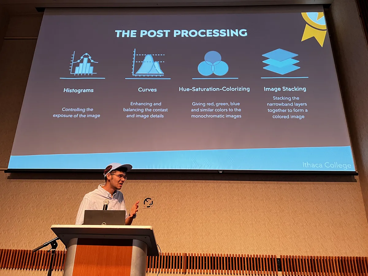 Suryash Malviya presenting