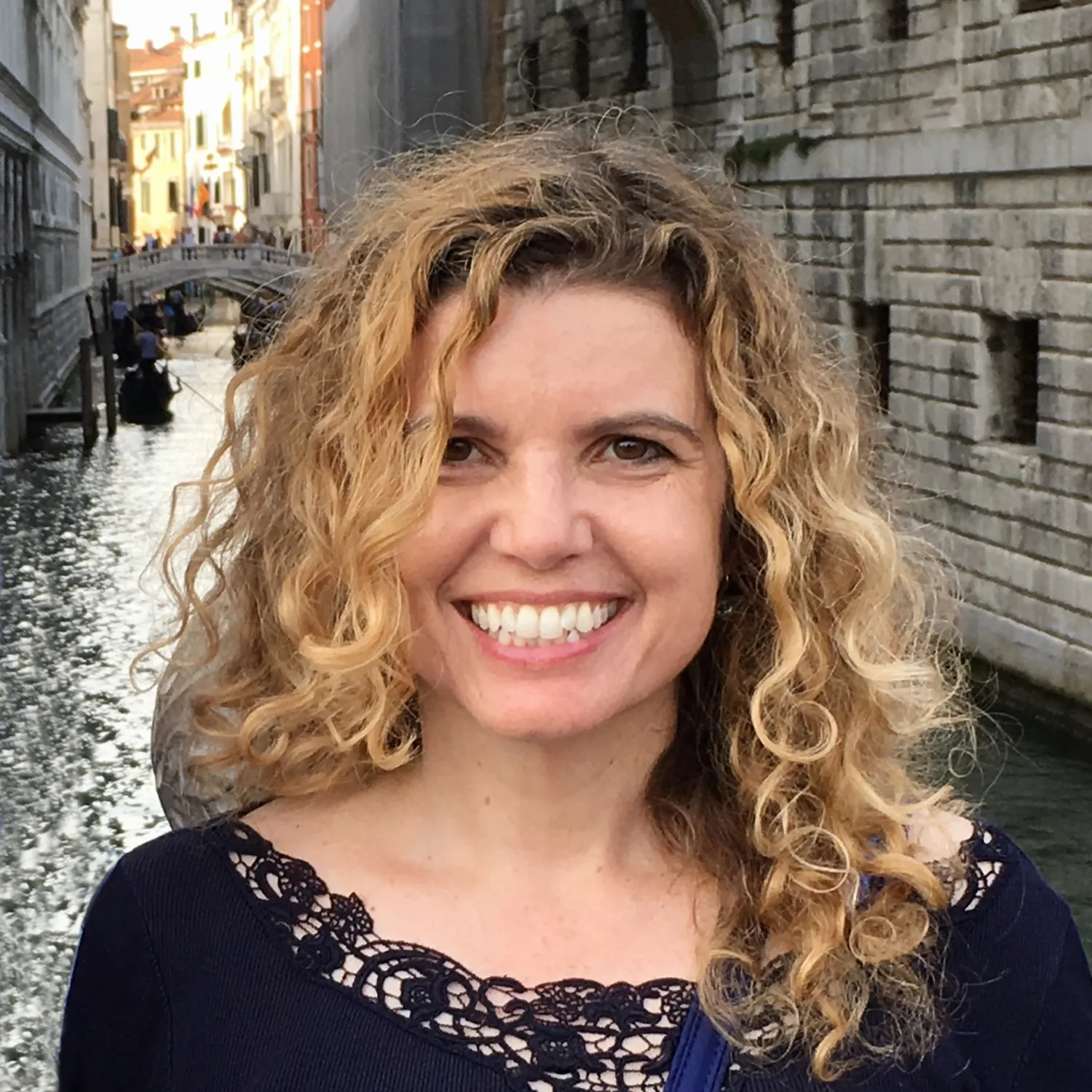 Prof. Cozzarelli in Venice (Bridge of Sighs)