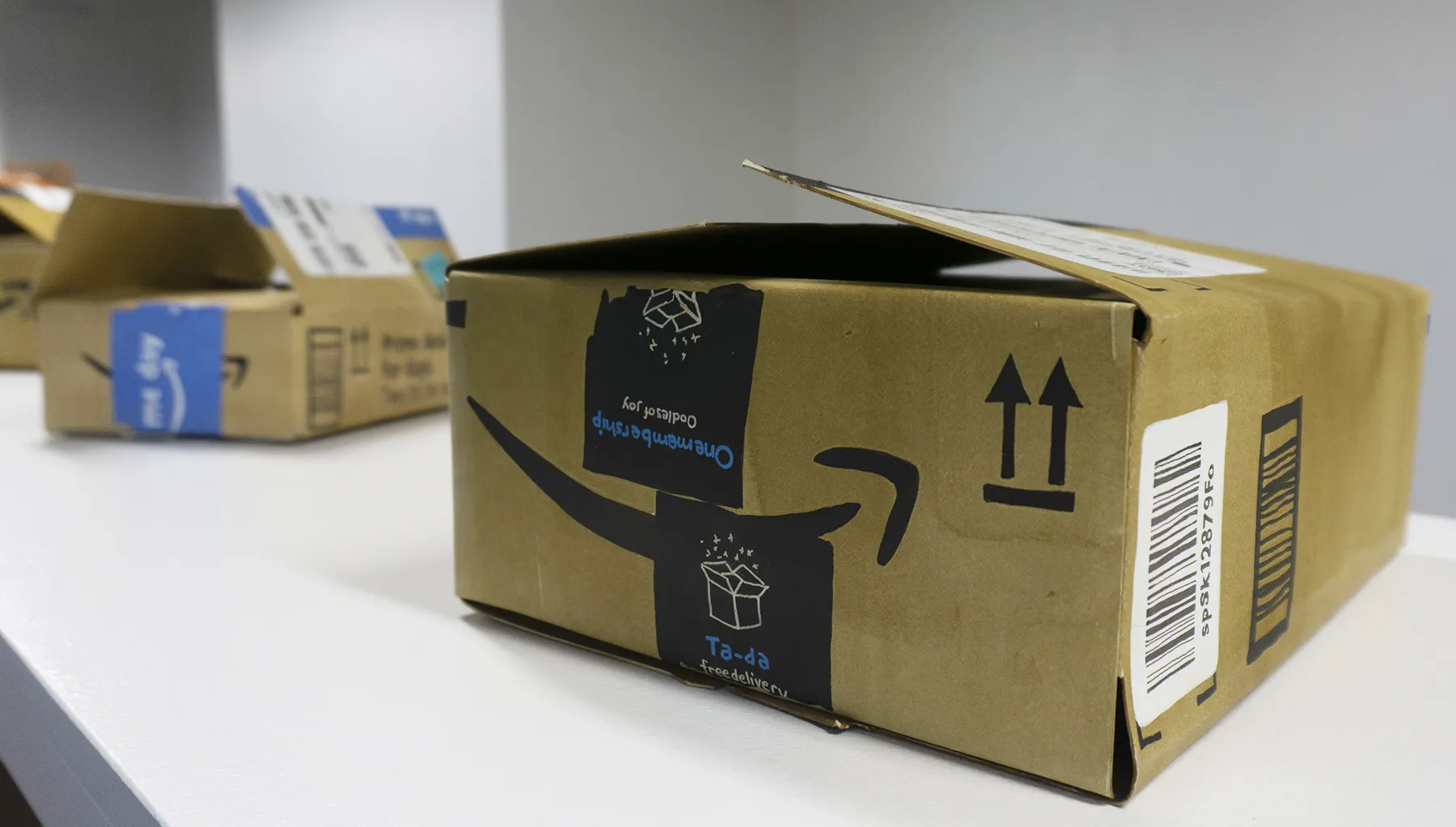 Joan Linder detail of: Prime 30 (prime deals), watercolor, ink and acrylic on paper