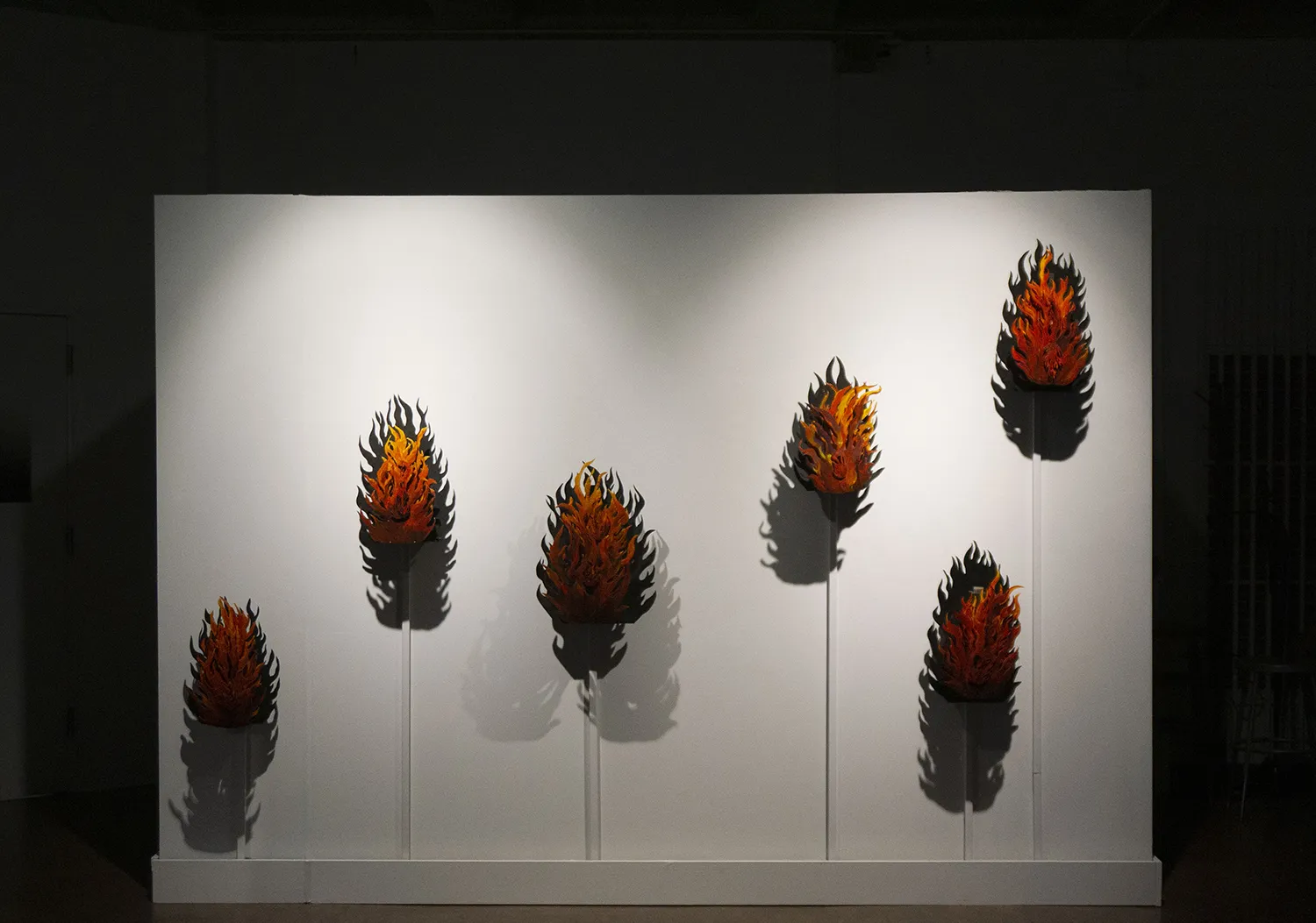 Fire Installation from Fractured Delights