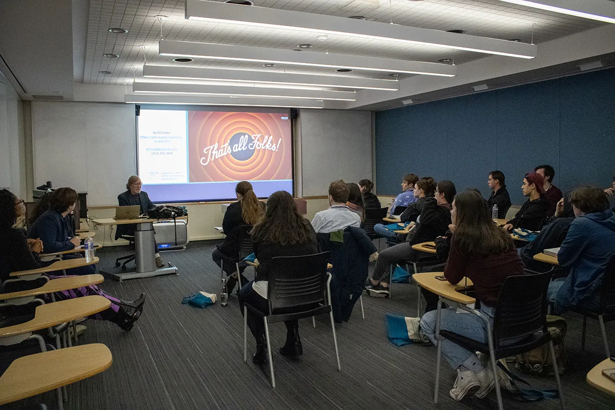 Students in classroom