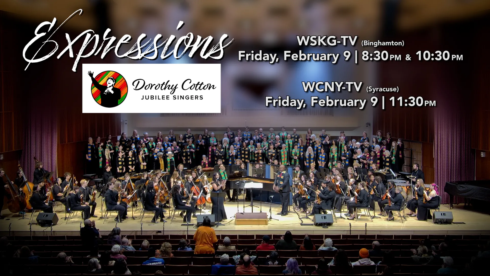 Concert performers on stage.