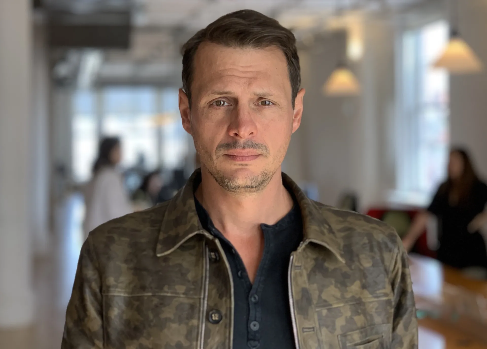 man with facial hair