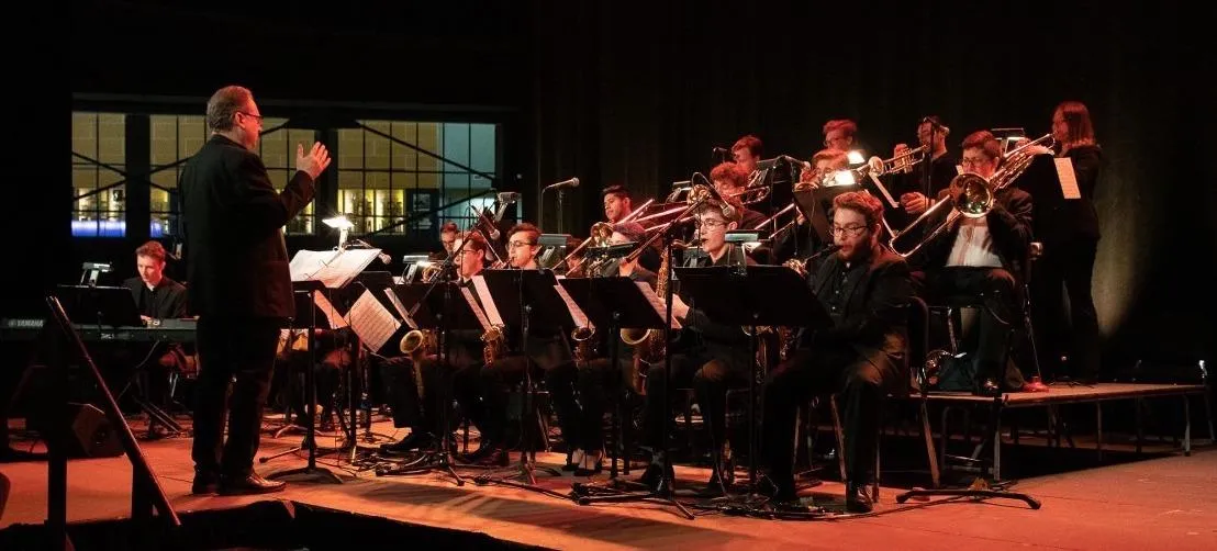 Musicians performing