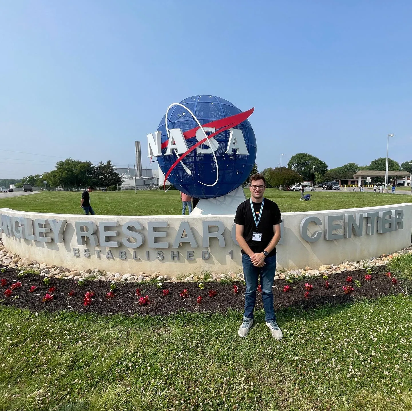 Matt Weil, '24, conducted summer research at NASA's Langley Research Center.