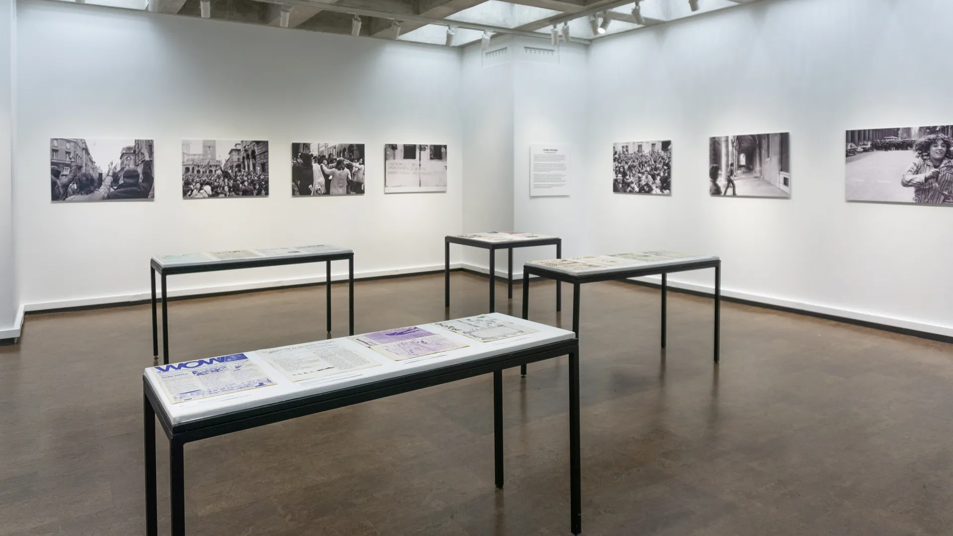 Installation view from the east gallery