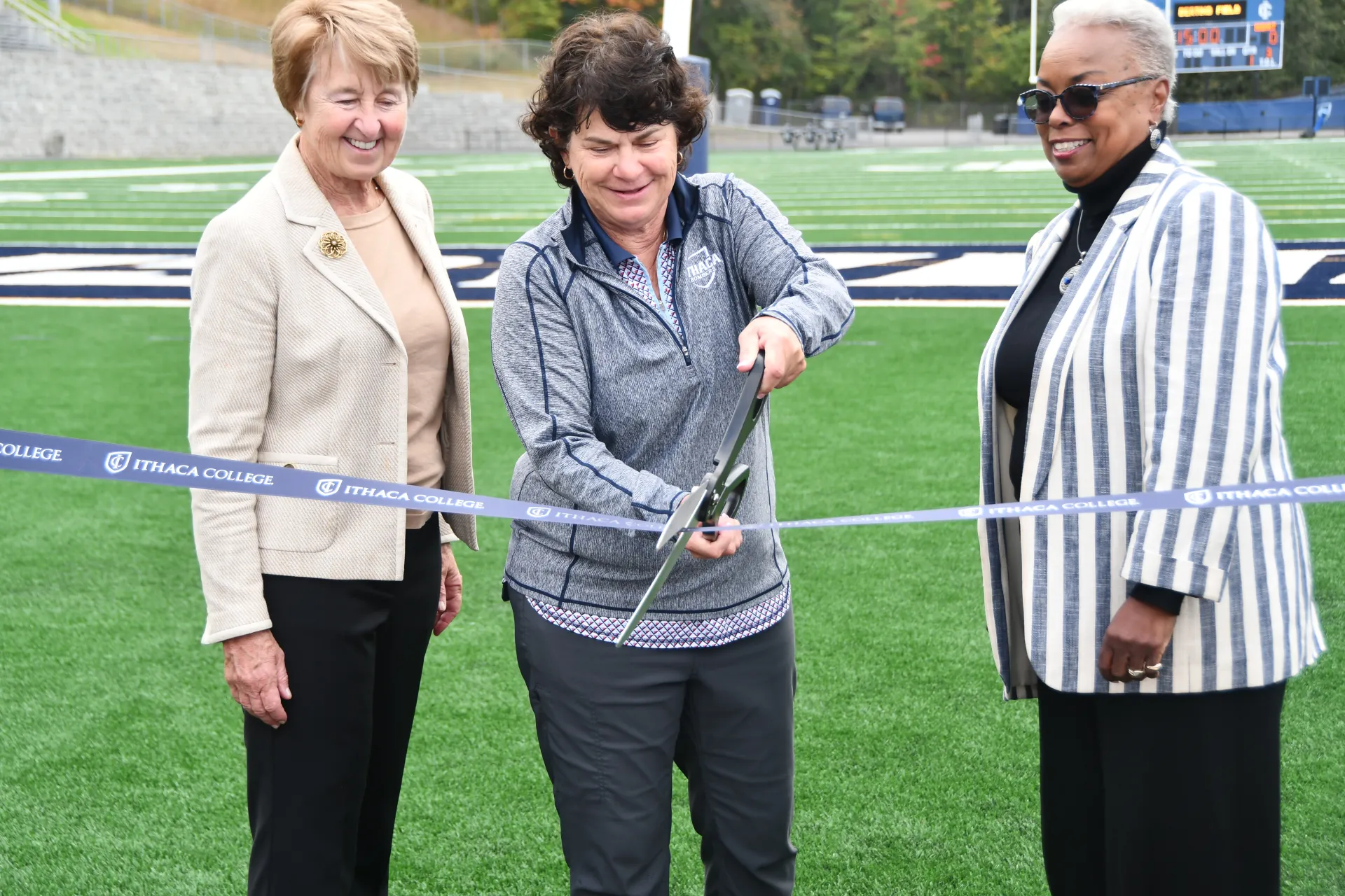 Susan at ribbon cutting