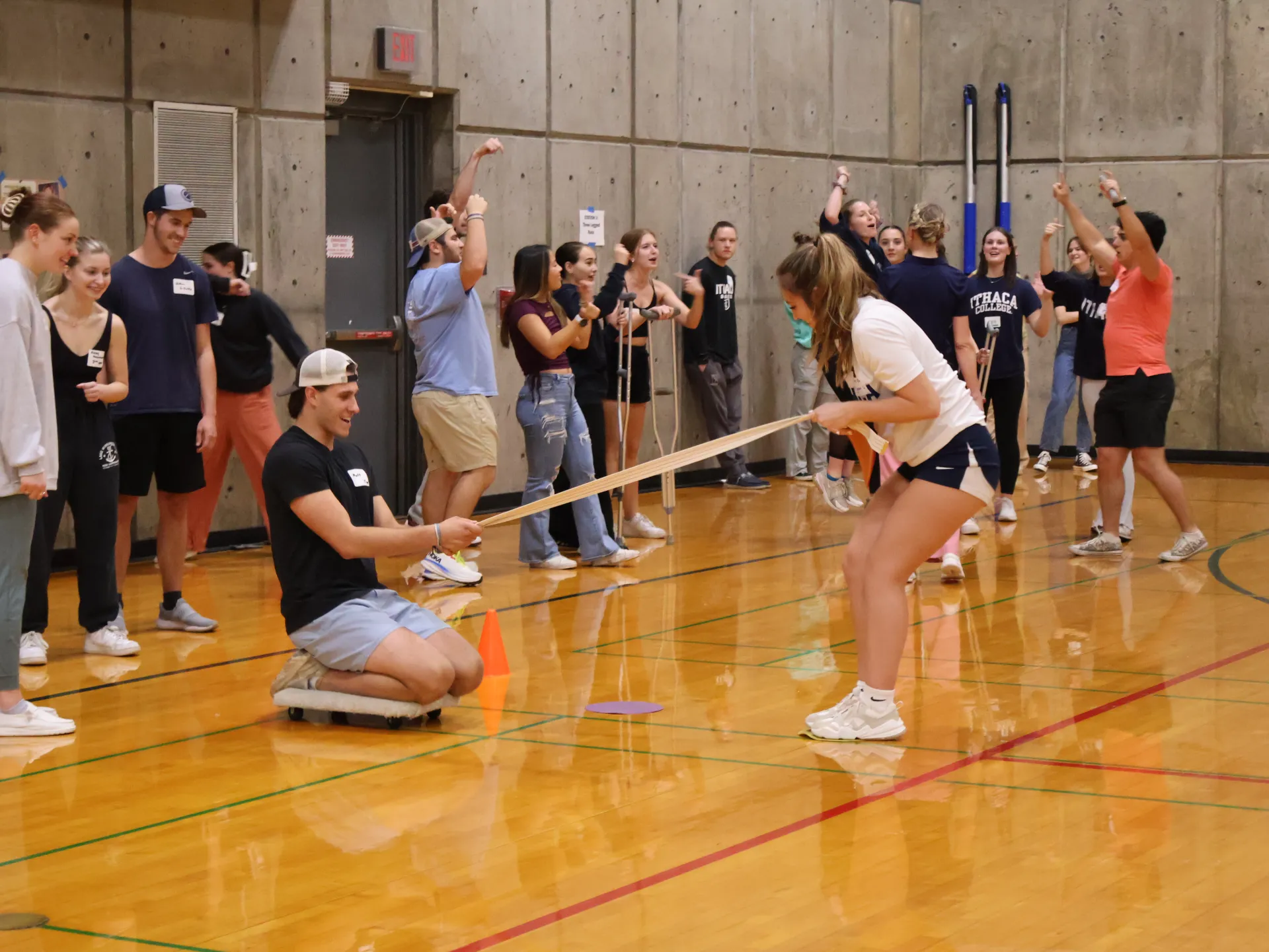 PT students gathered at Unity Games