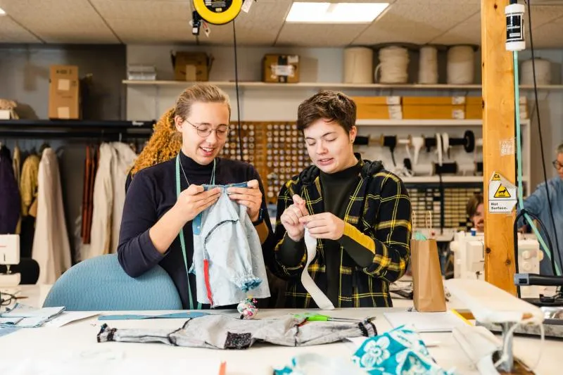 students in a theatre workshop
