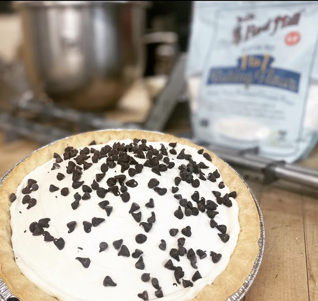 Chocolate pie made on campus