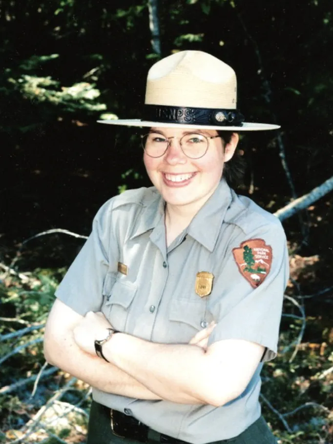 Kristen as a ranger