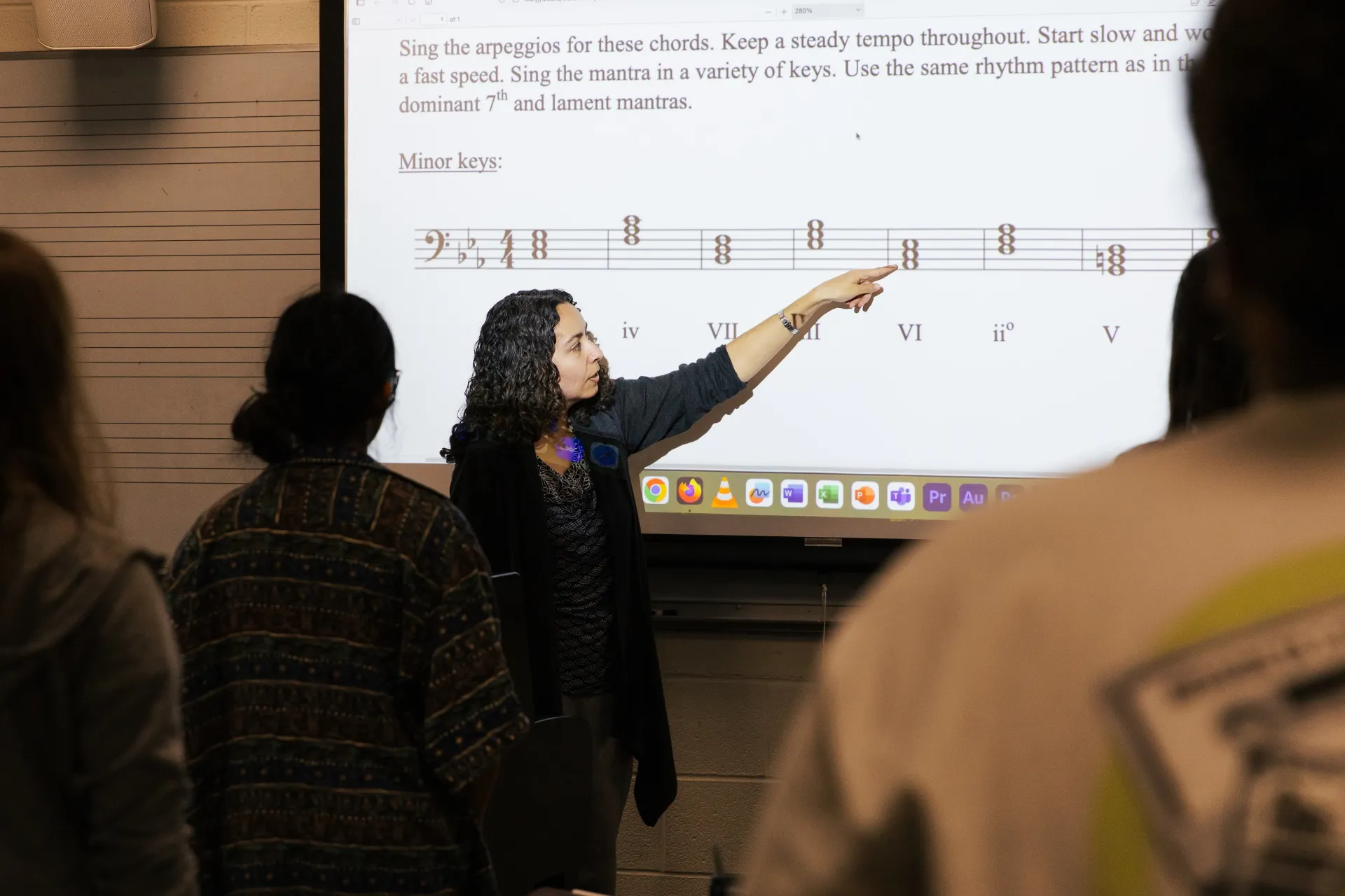 Teaching a classroom