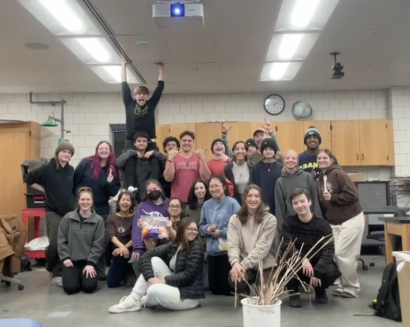 ENVS students in the classroom