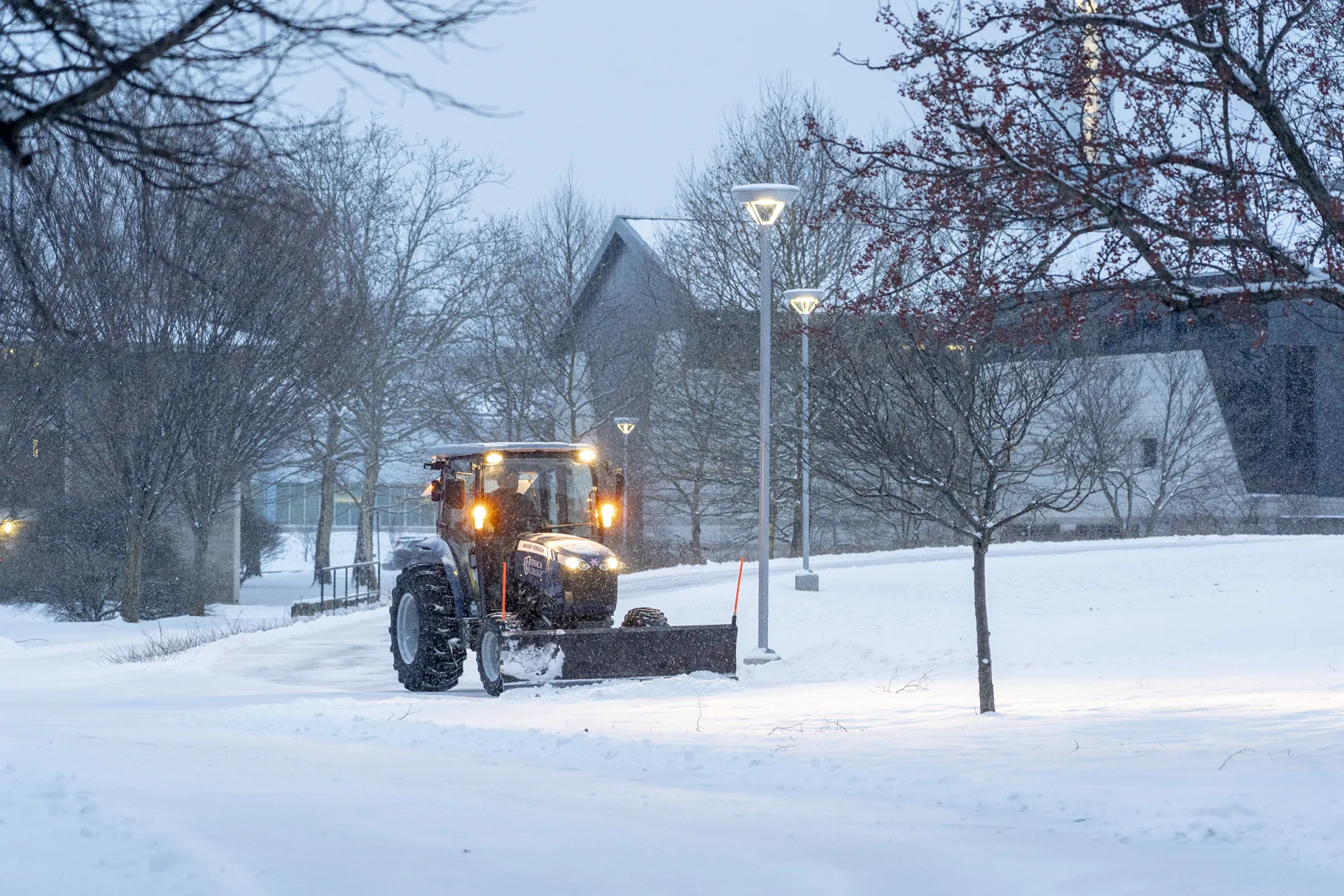 Snowplow on Campus