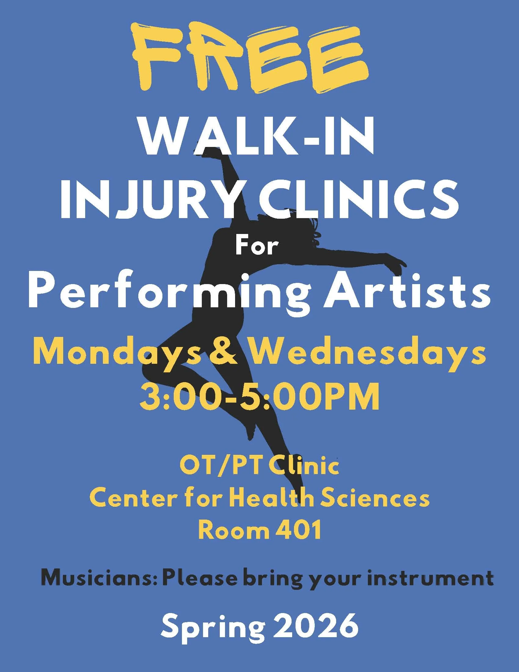 Walk-in Clinic Poster
