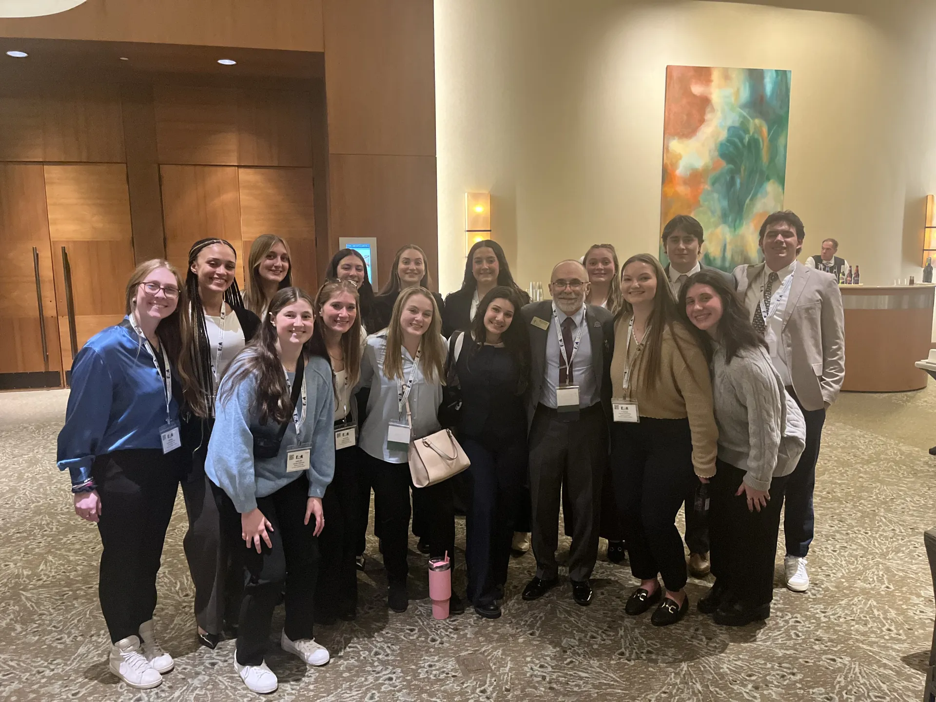 Students with Michael Goldenberg