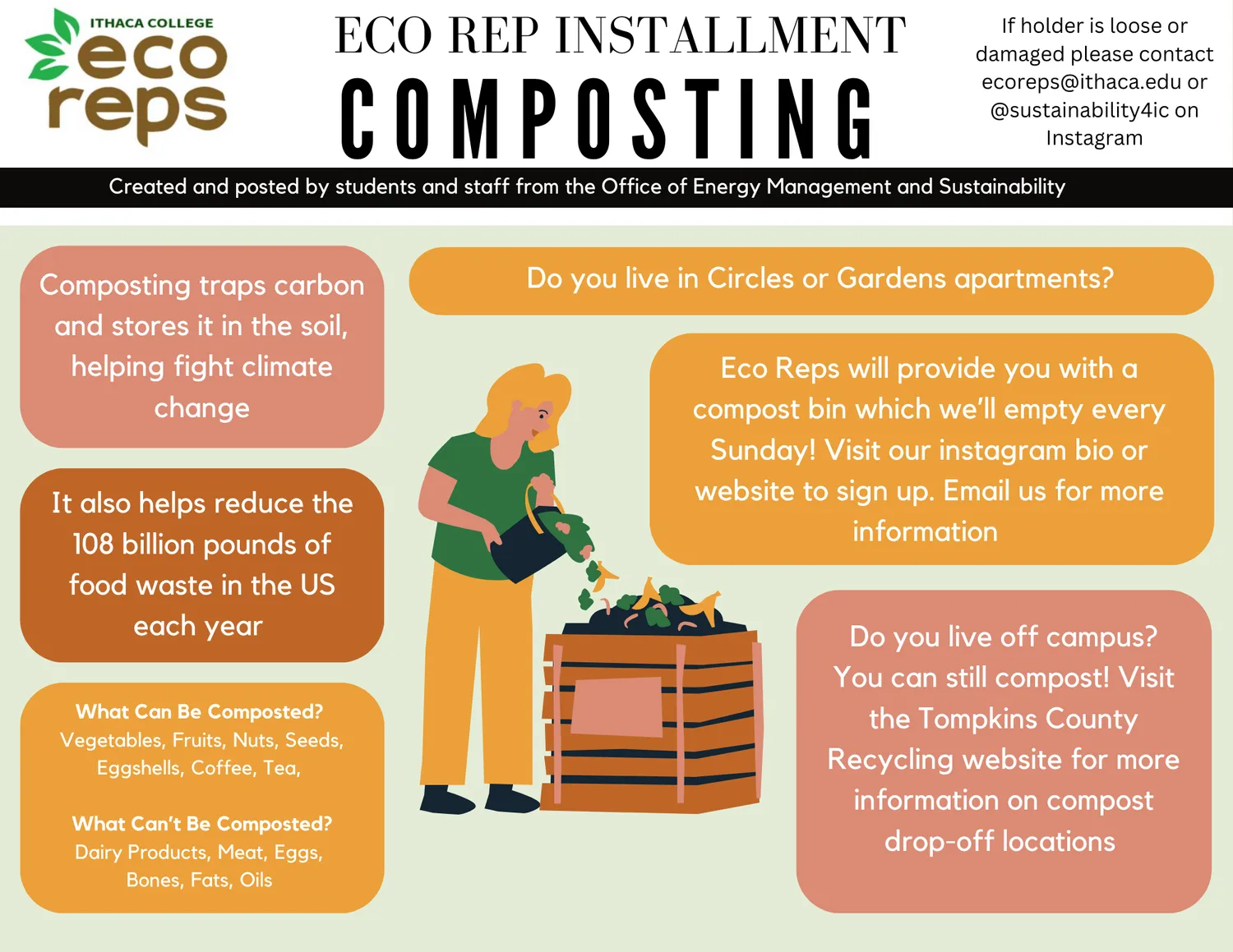 IC Eco Reps Installment: Composting