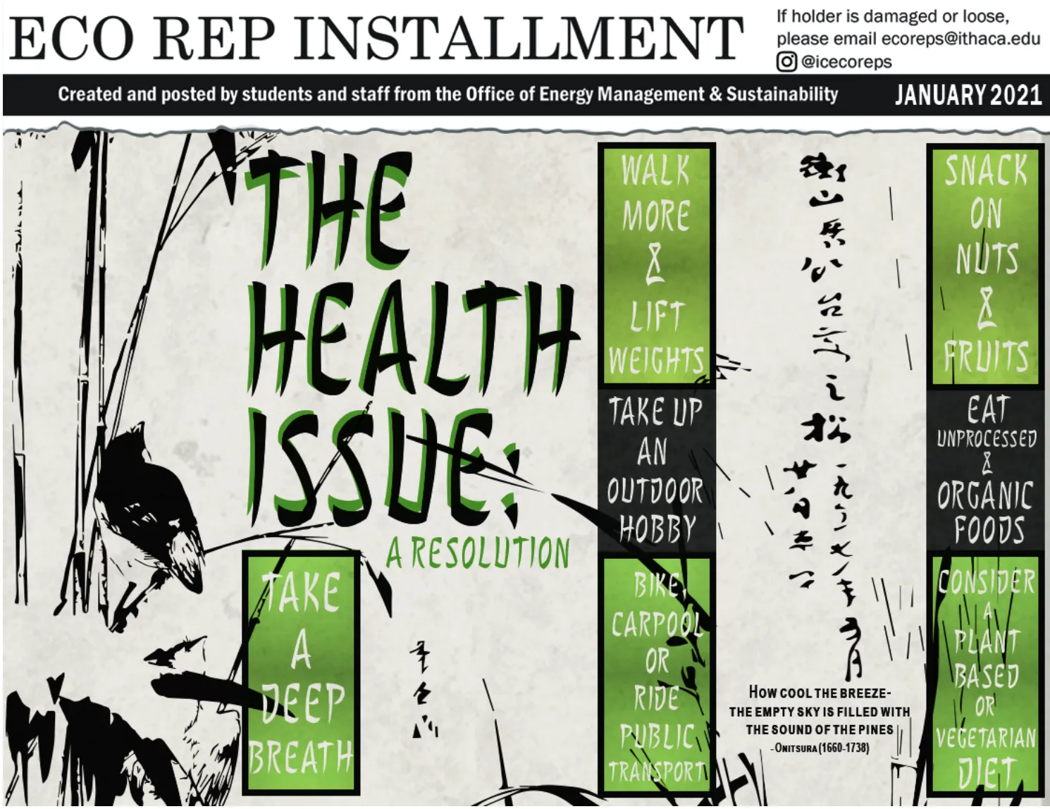 IC Eco Reps Installment (written content below)