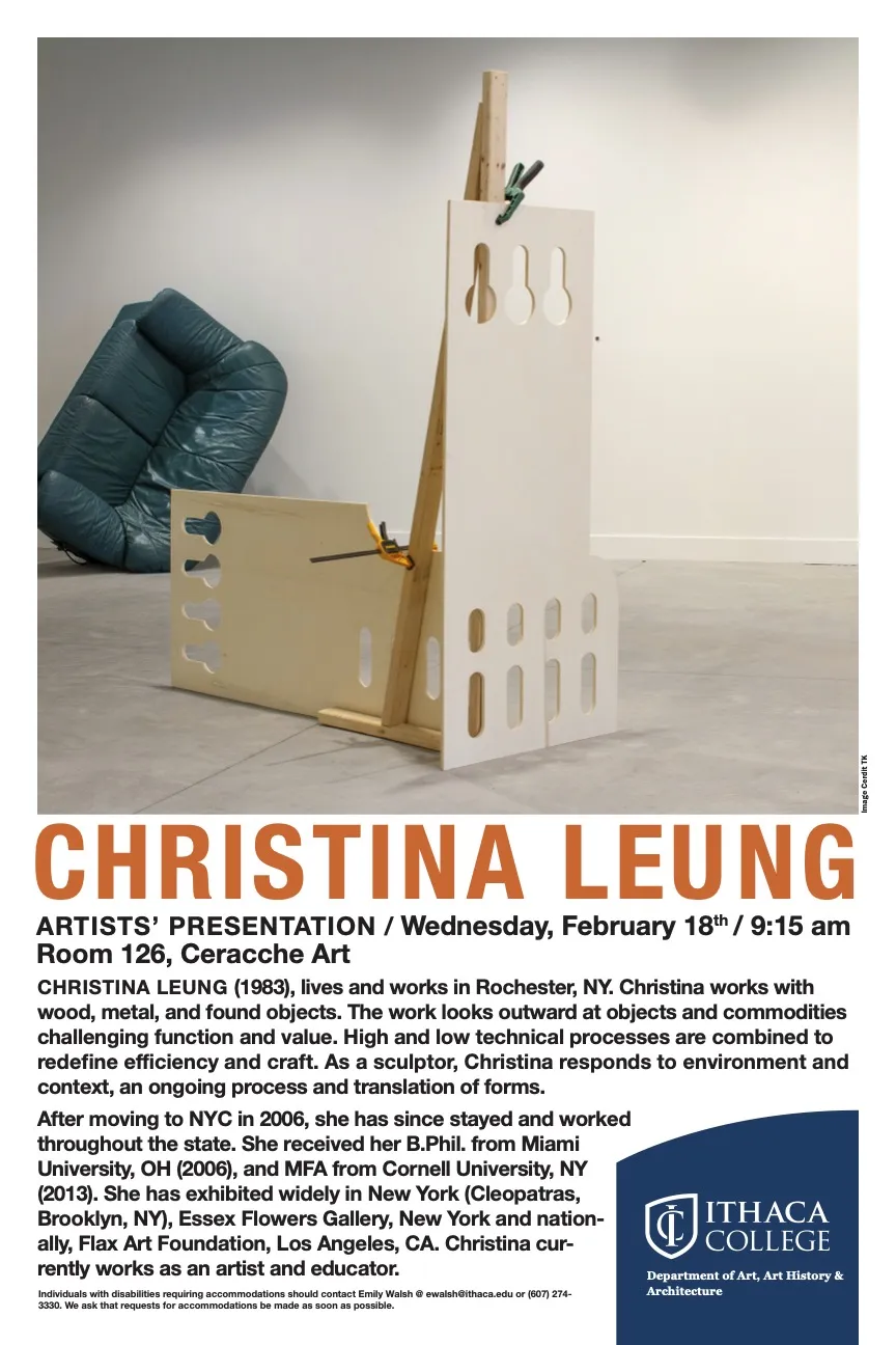 Christina Leung Lecture Poster