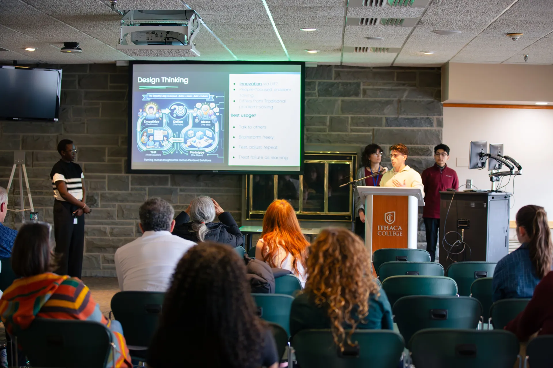 Students present at Whalen