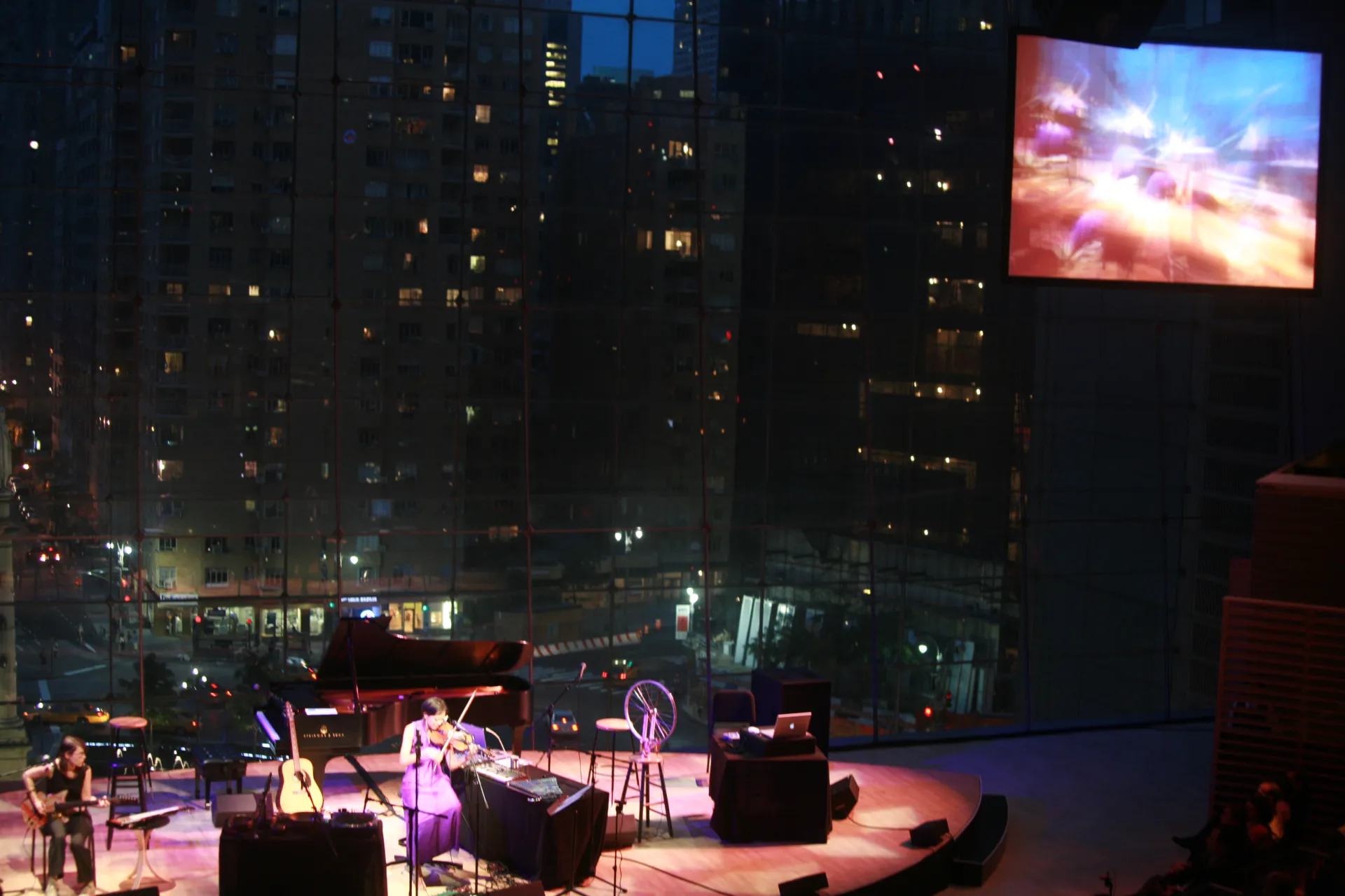 Bora Yoon performaning at Lincoln Center