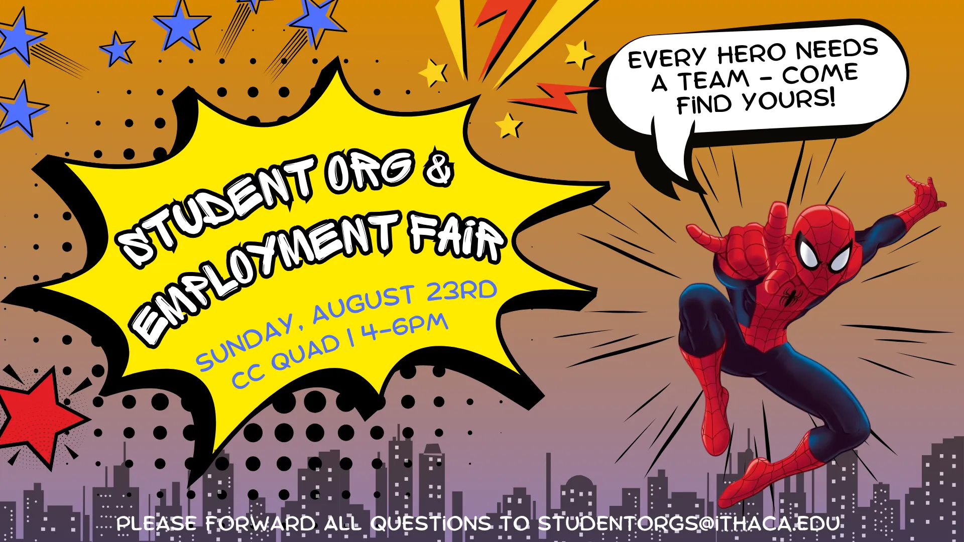 Student Org Fair Flyer