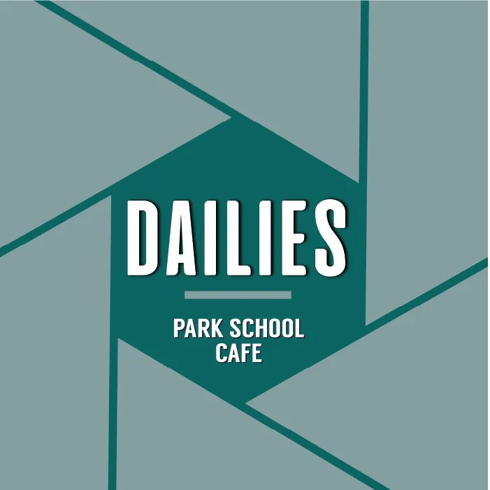 Logo for Dailies Cafe in the Roy H. Park School of Communications at Ithaca College