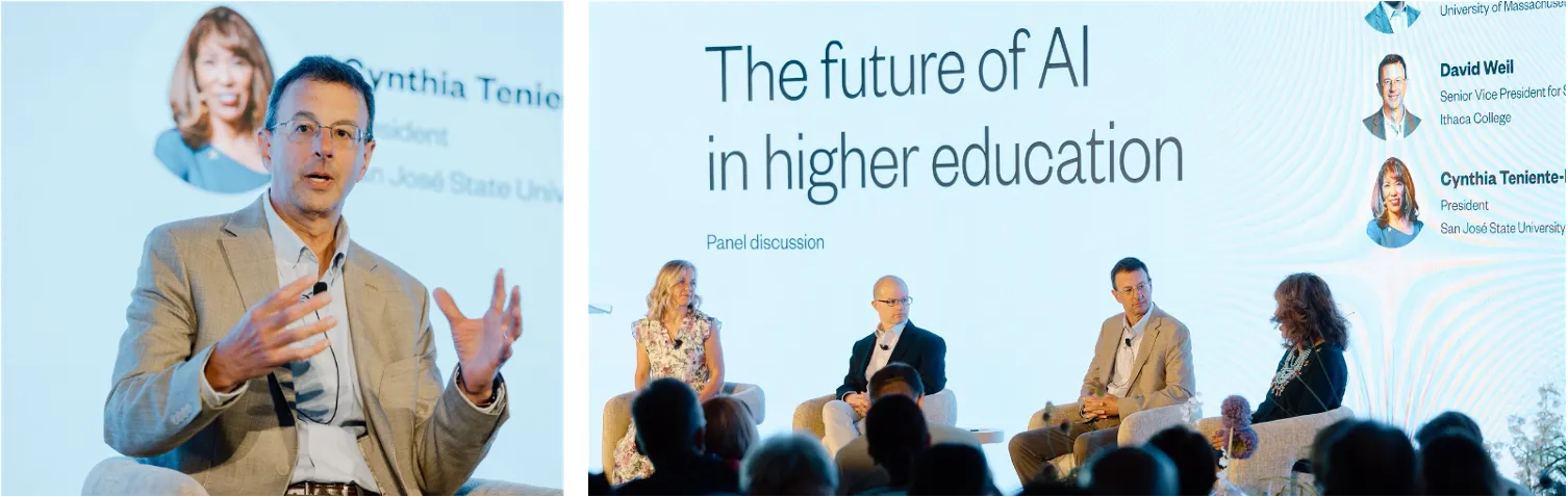 David Weil as panelist at the CollegeVine Vineyard July 2026