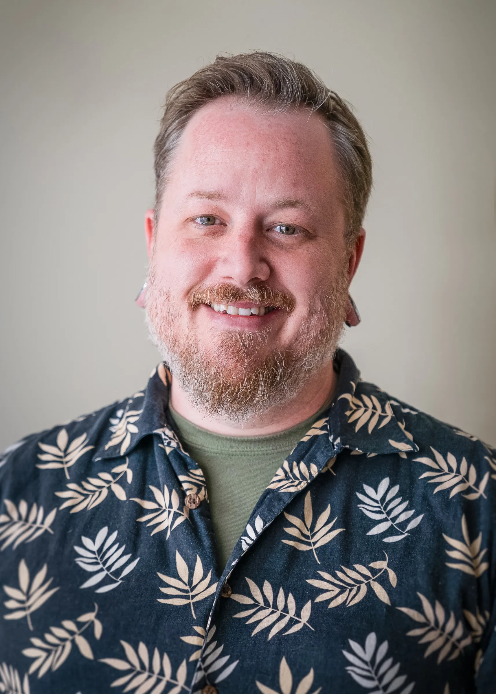 Portrait of Prof. Brad Lewter by Devan Accardo