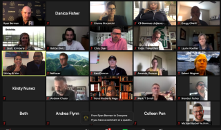 Attendees of Zoom chat.