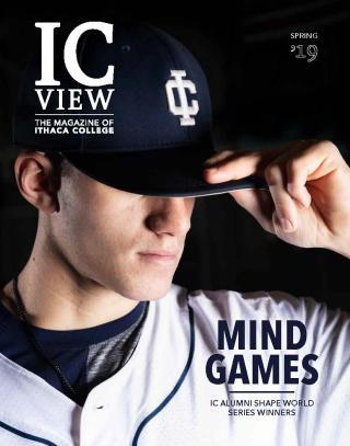 ICView magazine cover with the words "Mind Games"