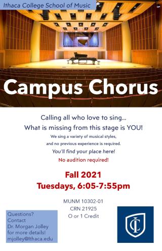Campus Chorus poster