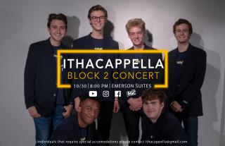 Ithacappella's Block 2 Poster