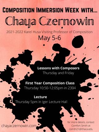 Chaya Czernowin Poster