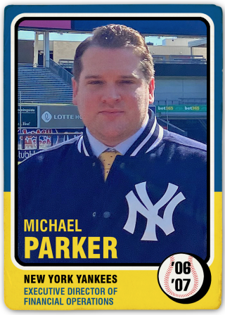 Baseball card of Michael Parker