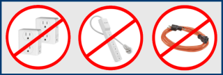 Prohibited Electrical Items