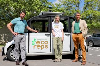 Photo of Eco Reps Vehicle by Aidan Charde, The Ithacan