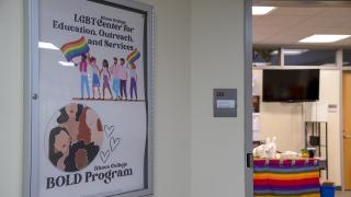 Entrance to the LGBT Center