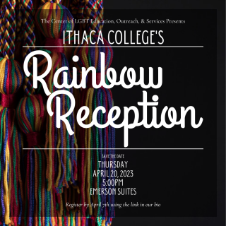 Rainbow Reception Flyer