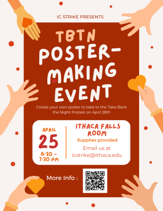 TBTN Poster-Making Event Flyer