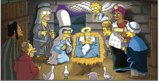Simpsons in Bethlehem 