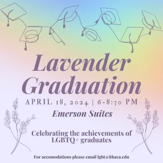 Rainbow Cords for LGBTQ+ Seniors | Ithaca College