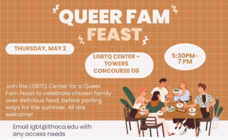 Queer Fam Fest 5:30 pm May 2nd: All are welcome!
