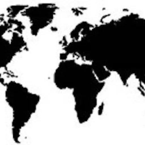 map of the earth