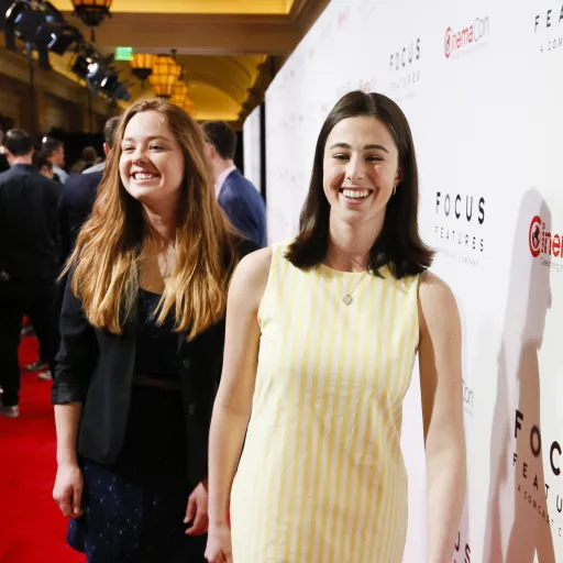 Eva Kirie ’21 & Clara Montague ’21 walk the red carpet