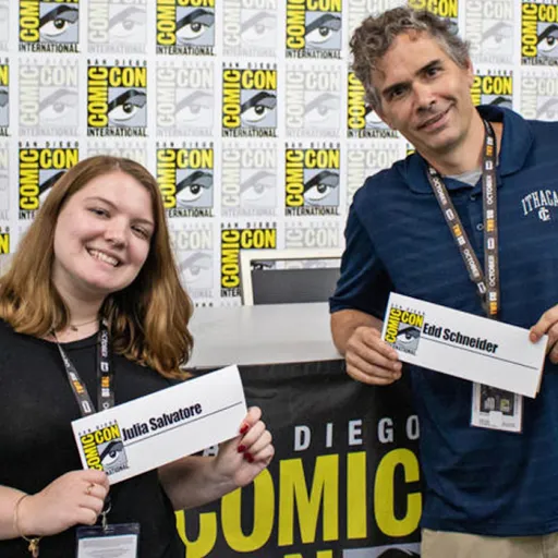 Julia Salvatore and Edd Schneider