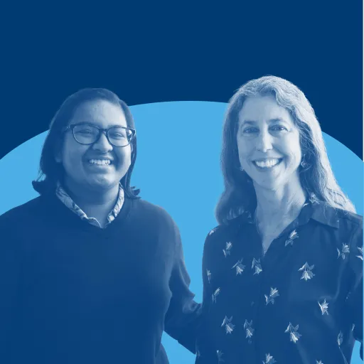 Antara Sen ’22 and Professor Beth Ellen Clark Joseph